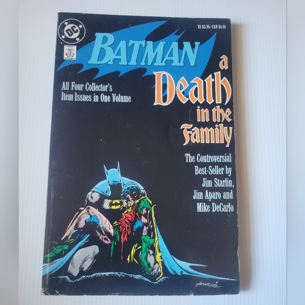 Batman a death in family comic